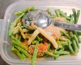 簡単！十六ささげの棒々鶏風和え物作り方3写真
