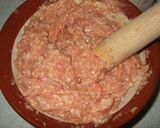 ムギュムギュテリテリ鶏肉団子作り方1写真