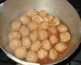 ムギュムギュテリテリ鶏肉団子作り方5写真