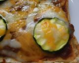 チーズカレートースト♪ズッキーニを添えて作り方2写真