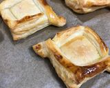 冷凍パイシートで♪バナナカスタードパイ作り方4写真