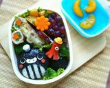 キャラ弁 くじらおにぎりのマリン弁当作り方6写真