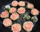 (^^)ピーマンの肉詰め作り方8写真