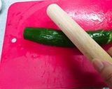 たたきキュウリの辛味和え作り方1写真
