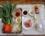 彩りビビンバ作り方1写真