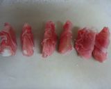 さっぱりポン酢醤油味♪玉葱の豚肉巻き作り方4写真