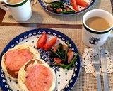 5分で簡単☆ハムチーフレンチトースト！作り方5写真