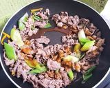 牛肉と白ネギの炒めもの作り方4写真