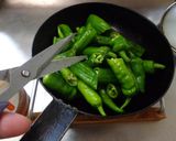 最速の万願寺のオイル焼き作り方5写真
