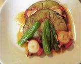 フィレンチェ茄子とタコのオリーブオイル焼作り方6写真