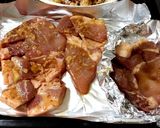 桃で夏バテ防止!ピリッと豚ロース漬け焼き作り方5写真