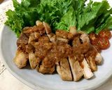 桃で夏バテ防止!ピリッと豚ロース漬け焼き作り方8写真