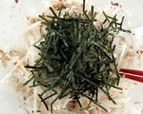 胡麻油風味の納豆と大根のサラダ。作り方4写真