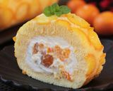 酸味絶品*梅ジャムのマーブルロールケーキ作り方55写真