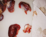砂肝揚げ&銀皮佃煮風作り方2写真