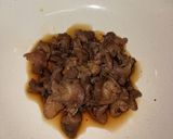 砂肝揚げ&銀皮佃煮風作り方6写真