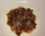 砂肝揚げ&銀皮佃煮風作り方6写真
