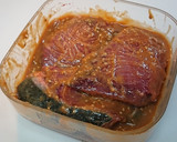 簡単✨胡麻風味のぶりの味噌漬け焼き作り方3写真