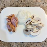 【楽めし】具沢山ソースのオムライス作り方1写真