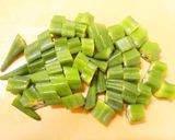夏☆オクラの胡麻マヨサラダ作り方4写真