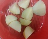 【もちもちヘルシー】枝豆ベーコンポテト焼作り方2写真
