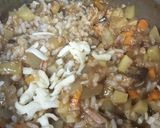お一人様の自由軒風卵入りカレー作り方8写真