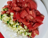 トマト消費 エビと野菜のトマトソース作り方1写真