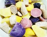 カラフルなじゃがいものグリル作り方3写真