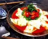 旨辛味噌の*冷しトマトワンタン麺*作り方4写真