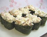 回転寿司風☆うまうま♪サラダ軍艦作り方4写真