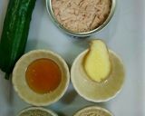 そうめんつゆ♥香り漂うツナ缶きゅうり作り方1写真