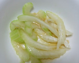 セロリの簡単中華風作り方5写真