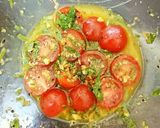 簡単！タラの夏野菜サルサソース作り方1写真