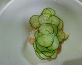 そうめんつゆ♥香り漂うツナ缶きゅうり作り方3写真