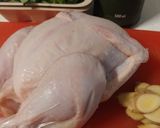 台湾♡生姜どっさりタイバジルチキン作り方1写真