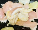 シンプル☆鶏肉のにんにく炒め作り方3写真