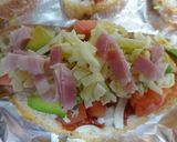 お手軽ランチ★野菜たっぷり♪タルティーヌ作り方4写真