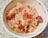 金時豆　玄米ご飯　圧力鍋で作り方3写真