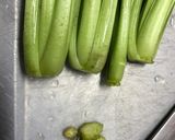 【めんつゆ】小松菜のお浸し【ごま油】作り方1写真