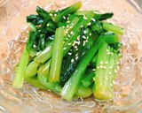 【めんつゆ】小松菜のお浸し【ごま油】作り方7写真