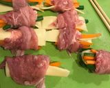◦ 手抜き 野菜チーズ豚肉巻き作り方4写真