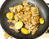 牛薄切り肉となす★柚子胡椒入り焼肉のたれ作り方6写真
