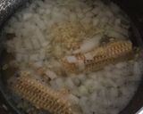 トウモロコシと卵の中華スープ作り方3写真