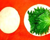 ハムで大葉とチーズのぺったん焼き作り方1写真