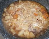 リメイク！パパっと肉じゃが卵とじ丼☆作り方4写真
