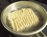冷やし旨辛みそとろろコーン和え麺作り方2写真