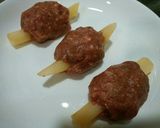 犬ご飯　なんちゃって骨付き肉作り方5写真