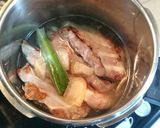 豚バラ軟骨（パイカ）のバルサミコ酢煮作り方2写真
