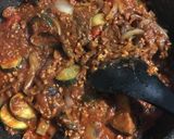 トマトだけで☆夏野菜ひき肉カレー作り方4写真
