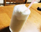 氷不使用!濃厚バナナセーキ作り方8写真